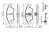 FORD 1761090 Brake Pad Set, disc brake